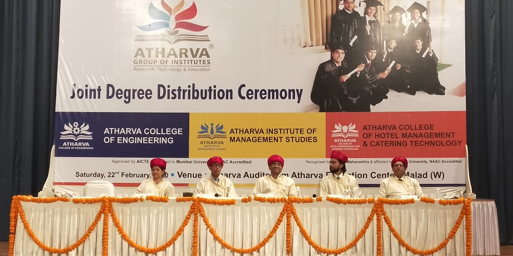 Convocation Ceremony 2020 Atharva College Of Engineering